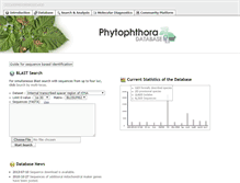 Tablet Screenshot of phytophthoradb.org